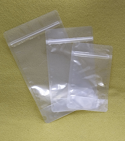 Transparent High Barrier DoyPack Zipper Pouches