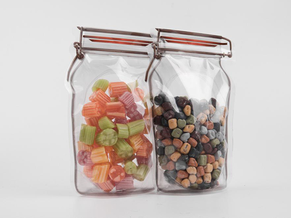 Прозрачни jar торбички тип Дойпак