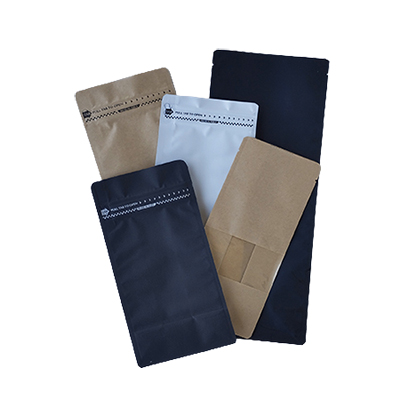 Flat Bottom Bags  with or without front zipper