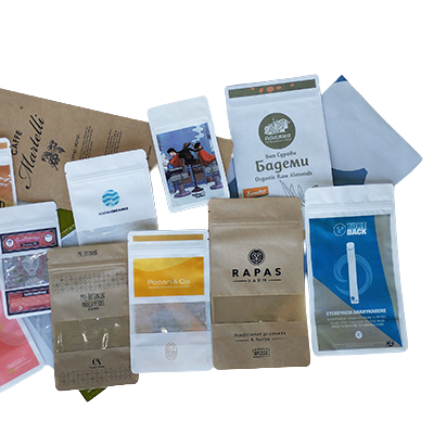 Σακουλάκια doypack με εκτύπωση